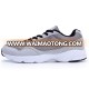 Two colors EVA sole running shoes with breathable mesh upper