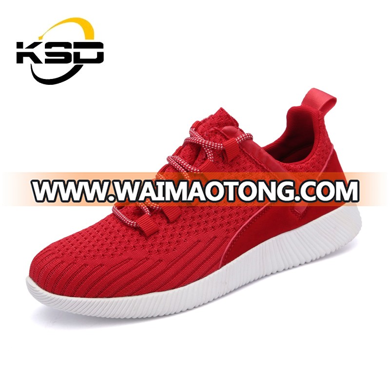 KSD Breathable Mesh Upper Shoes Designs Casual MeshShoes Low Cost Shoes For Men